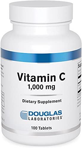 Douglas Laboratories Vitamin C | Water-Soluble Antioxidant Supplement to Support Immune Function and Normal Wound Healing* | 100 Tablets