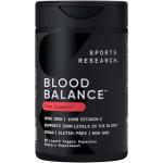 Sports Research® Blood Balance Iron Supplement - 36 MG Iron + Folate & Vitamin C for Absorption - Red Blood Cell Support for Women & Men* - Vegan Certified · Non-GMO · Gluten-Free - 90 Capsules