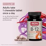 Jarrow Formulas Ultra Strength Methyl B-12, Dietary Supplement for Cellular Energy Production, 100 Tropical-Flavored Chewable Tablets, Up to a 100 Day Supply