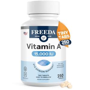 Freeda Kosher Vitamin A Palmitate - 250 Tablets