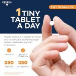 Freeda Kosher Vitamin A Palmitate - 250 Tablets