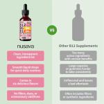 (2 Pack) Vitamin B12 and B6 Liquid Drops, B12 Sublingual Vitamin B Complex - B 12 Vitamin 5000mcg - B12 Methylcobalamin for Energy, Brain, and Heart Support with 27,200 mcg, Strawberry, 80 Servings