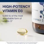 Metagenics Vitamin D3 5000 - Immune & Bone Support