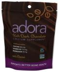 Adora Calcium Supplement Disk, Dark Chocolate, 30 Count - 500 mg