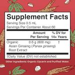 Asian Ginseng Supplement for Vitality and Focus
