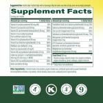 MegaFood Multivitamin for Men 55+ One Daily Mens Multivitamins, Methylated B12, Vitamin D3, C & Zinc - Healthy Aging, Bone & Muscle Health & Immune Support - Vegetarian - 120 Tablets