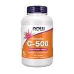NOW Foods Supplements, Vitamin C-500, Antioxidant Protection*, Orange Juice Flavor, 100 Chewable Lozenges