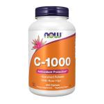 NOW Vitamin C-1000 with Rose Hips, 250 Tabs