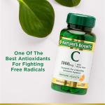 Nature's Bounty Vitamin C 1000mg, Immune Support Supplement, Powerful Antioxidant, 2 Pack, 100 Caplets