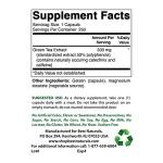 Green Tea Extract - 500mg, 250 Capsules