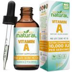 Natural Vitamin A Drops with Coconut Oil - 1 oz