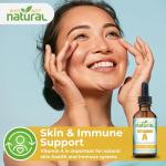 Natural Vitamin A Drops with Coconut Oil - 1 oz