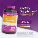 Prati Donaduzzi Vitamin E 300 Softgel 400 IU (180 mg dl-Alpha) – Supplement for Support Against Free Radicals – Extended Supply for 300 Daily Wellness