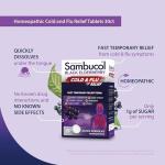 Black Elderberry Cold and Flu Relief Tablets, 30 Count