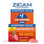 Zicam Zinc Cold Remedy RapidMelts Cherry 25ct