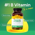 Country Life Coenzyme B-Complex Vitamin - 120 Count