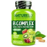 NATURELO Vegan Vitamin B Complex - 120 Capsules
