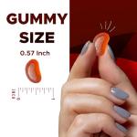 Vitamatic Sugar Free Vitamin A 25000 IU Gummies (Retinyl Palmitate) - Natural Strawberry Flavor - 120 Pectin Based Gummies (1 Bottle)