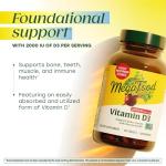 MegaFood Vitamin D3 2000 IU - 90 Tablets