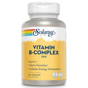 Solaray Super B Complex Vitamin Energy Support