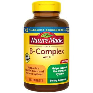 Nature Made Super B-Complex with Vitamin C, 360 Tablets