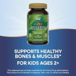 Nature’s Way Kids Growing Bones & Muscles, Calcium & Vitamin D, Ages 2+ Wildberry Flavor, 60 Gummies