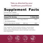 Bariatric Advantage Non Chewable Calcium Citrate 600 mg Calcium - for Bariatric Surgery Patients - Vitamin D3 - Mineral Supplements - 180 Tablets