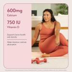 Bariatric Advantage Non Chewable Calcium Citrate 600 mg Calcium - for Bariatric Surgery Patients - Vitamin D3 - Mineral Supplements - 180 Tablets