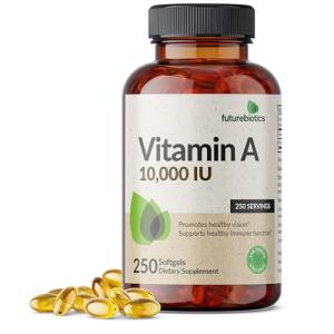 Futurebiotics Vitamin A 10,000 IU for Vision Support