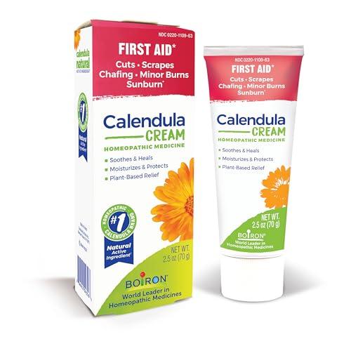 Boiron Calendula Cream for Cuts and Burns 2.5 oz