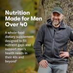 Garden of Life Whole Food Multivitamin for Men 40+