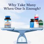 Vitalitown Multivitamin for Women & Men, with Iron, Zinc, Vitamin D3, A, C, B, E, 19 Key Nutrients, One Per Day, for Energy, Immune, Brain, Heart Support, 120 Tablets