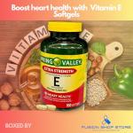 Vitamin E- 1000 iu softgels 100ct (Pack of 1), Boxed by Fusion Shop Store
