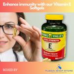 Vitamin E- 1000 iu softgels 100ct (Pack of 1), Boxed by Fusion Shop Store