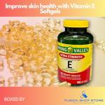 Vitamin E- 1000 iu softgels 100ct (Pack of 1), Boxed by Fusion Shop Store