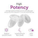 Zahler Vitamin D3 3000IU, Vitamin D3 Supplement 3,000 IU, Certified Kosher (250 Softgels)