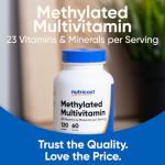 Nutricost Methylated Multivitamin 120 Capsules, 60 Servings - 23 Vitamin & Minerals Per Serving