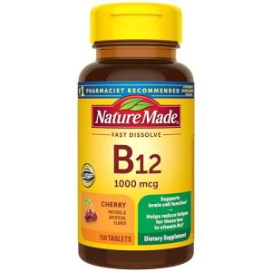 Nature Made Sublingual Vitamin B12 1000 mcg - 150 Tablets