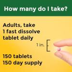 Nature Made Sublingual Vitamin B12 1000 mcg - 150 Tablets