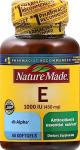 Nature Made Vitamin E 450 mg (1000 IU) dl-Alpha Softgels, 60 Count for Antioxidant Support (Packaging May Vary)