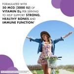 Bluebonnet Nutrition Earth Sweet Vitamin D3 2000 IU Chewable Tablets, Aids in Muscle and Skeletal Growth, D3, Non GMO, Gluten, Free, Soy Free, Milk Free, Kosher, 90 Chewable Tablets, Raspberry Flavor