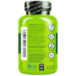 NATURELO Calcium Supplement - with Vitamin C, Vitamin D3, K2, and Calcium Magnesium Zinc for Bone Strength with Calcium 600mg - Plant-Based, 240 Vegetarian Capsules, Non-GMO, Soy & Gluten-Free