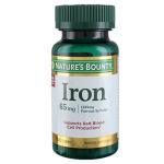 Nature's Bounty Iron 65 mg Tablets 100 Tablets (Pack of 6)