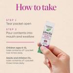 Nature's Way Cold + Flu Relief FastActives, Umcka, Homeopathic, Fever*, Sore Throat, Cough, Congestion, Phenylephrine Free, Non-Drowsy, Berry Flavored, 10 Packets (Packaging May Vary)