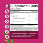 Natures Craft Vitamin E Gummies for Skin Care - High-Potency Vitamin E 400 IU Skin Supplement - Delicious & Easy-to-Take Supplement Promote Health Immune Support & Cellular Protection 90 Count