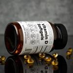 Santa Cruz Paleo Vitamin D3 5000 IU Softgels, Daily Supplement with Olive Oil for Men and Women, Formulated for Absorption, Supports Bone Health, Gluten Free, Sugar Free, Paleo, Keto, 60 Count