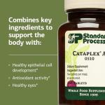 Standard Process Cataplex A - Supports Eye Health & Mucous Membranes - Supports Healthy Vision & Provides Antioxidant Vitamin A - Non-Dairy & Non-Soy - 180 Tablets