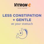 Vitron-C Iron Supplement for Women with Vitamin C, for Red Blood Cell Production & Immune Support, 60 Count