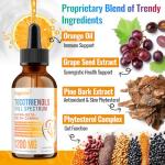 Kayseari Full Spectrum of Tocotrienols Supplement 1200mg- Tocotrienol Vitamin E Liquid,Tocopherol-Free - Superior Antioxidant Blend - Higher Absorption - 2 fl oz,30 Servings