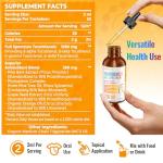 Kayseari Full Spectrum of Tocotrienols Supplement 1200mg- Tocotrienol Vitamin E Liquid,Tocopherol-Free - Superior Antioxidant Blend - Higher Absorption - 2 fl oz,30 Servings